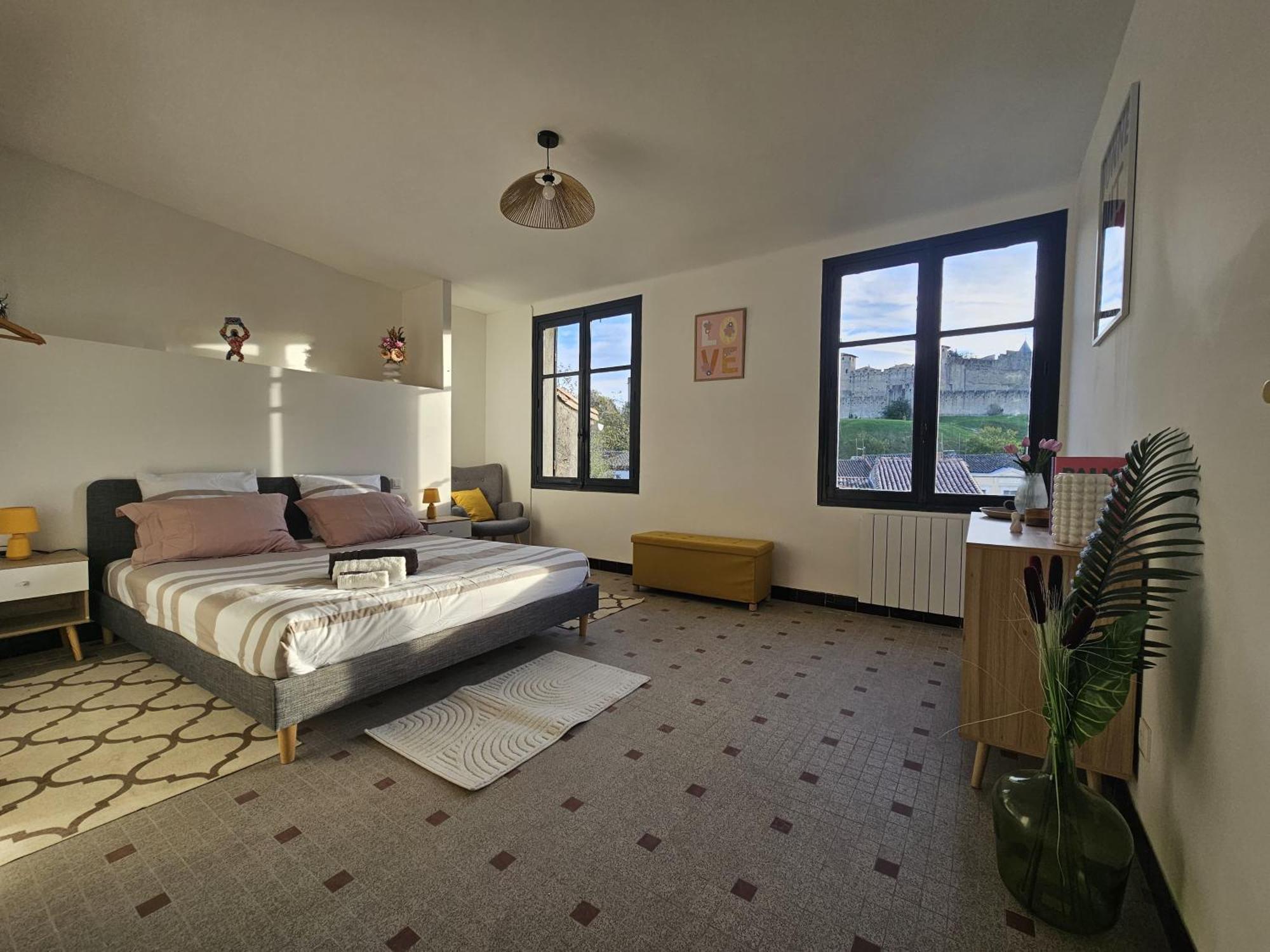 Vue Cite Medievale Castel View Καρκασόν Εξωτερικό φωτογραφία